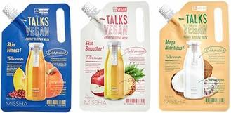 Produktbild Missha Talks Vegan Squeeze Pocket Sleeping Mask Moisturizing And Nourishing All-Night Mask For Dry