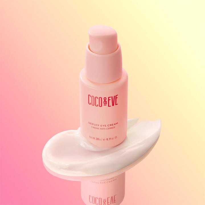 Produktbild Coco & Eve Depuff Augencreme gegen Schwellungen, dunkle Augenringe und Falten 0.71 fl oz (20 ml, Tag + Nacht)