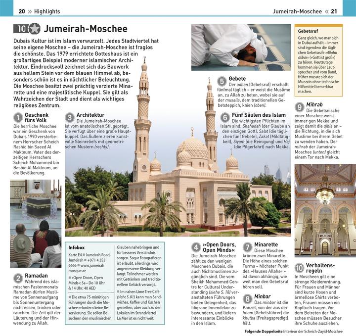 Nährwerte und Zutaten TOP10 Reiseführer Dubai & Abu Dhabi (Deutsch, DK Verlag Reise, 2024)
