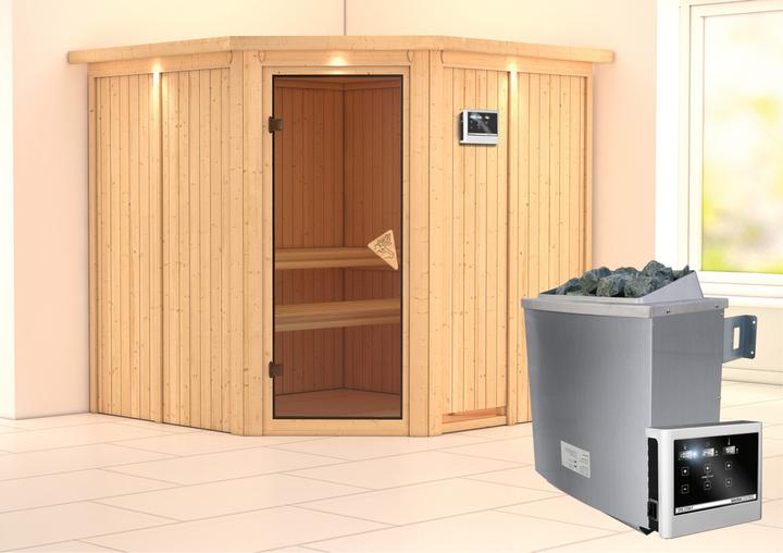 Produktbild Karibu Jarin mit Dachkranz (9 KW externe Steuerung)