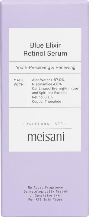 Actual product image Meisani Blue Elixir (15 ml)