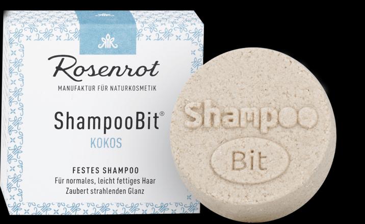 Produktbild Rosenrot ShampooBit Kokos (Festes Shampoo)