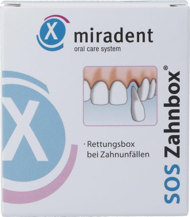 Produktbild Miradent Sos Zahnrettungsbox (Mundspülung)