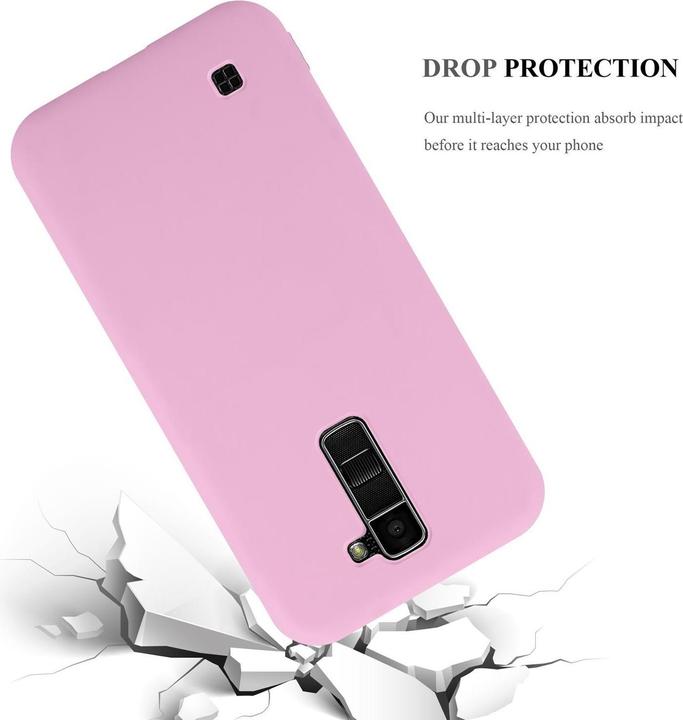 Actual product image Cadorabo TPU Candy shell (LG K10)