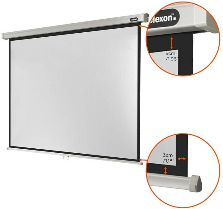 Actual product image Celexon Rollo Professional, Canvas, 4:3 (72.44", 4:3)