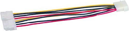 Produktbild Roline Y-Stromkabel für 5.25 Geräte, 0.2m