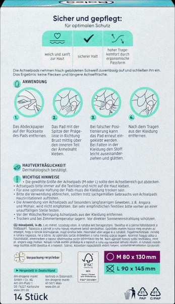Produktbild dm Balea Achselpads Grösse L (Achselpads)