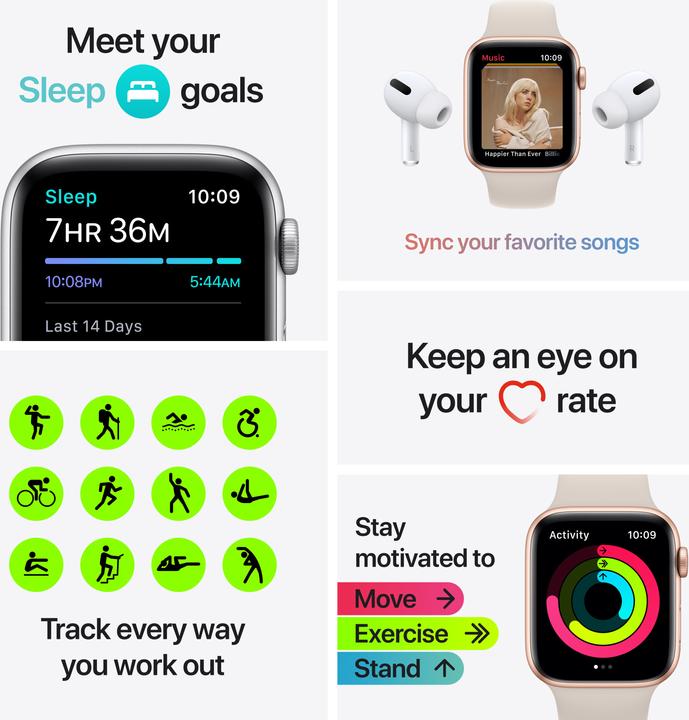 Actual product image Apple Watch SE (44 mm)