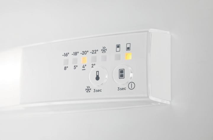 Produktbild AEG TSD5S121ES Einbau Doppeltür - Kühlautomat / Serie 5000 mit ColdSense / 1225 mm / Gefrierteil obe (182 l)
