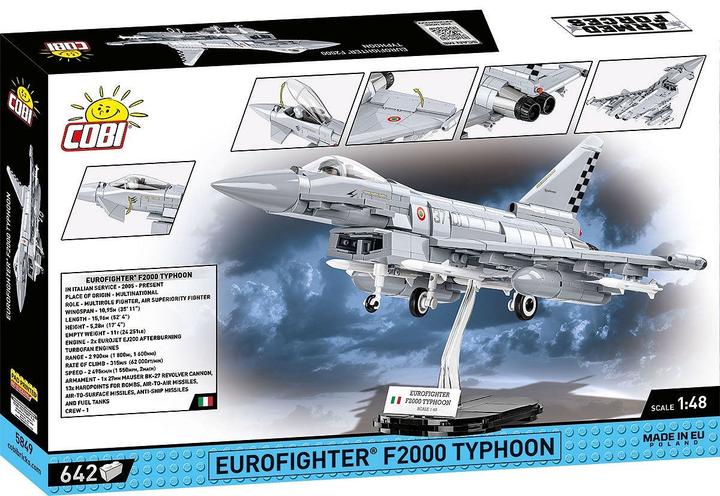 Produktbild Cobi 5849 - 642 PCS ARMED FORCES /5849/ EUROFIGHTER TYPHOON I