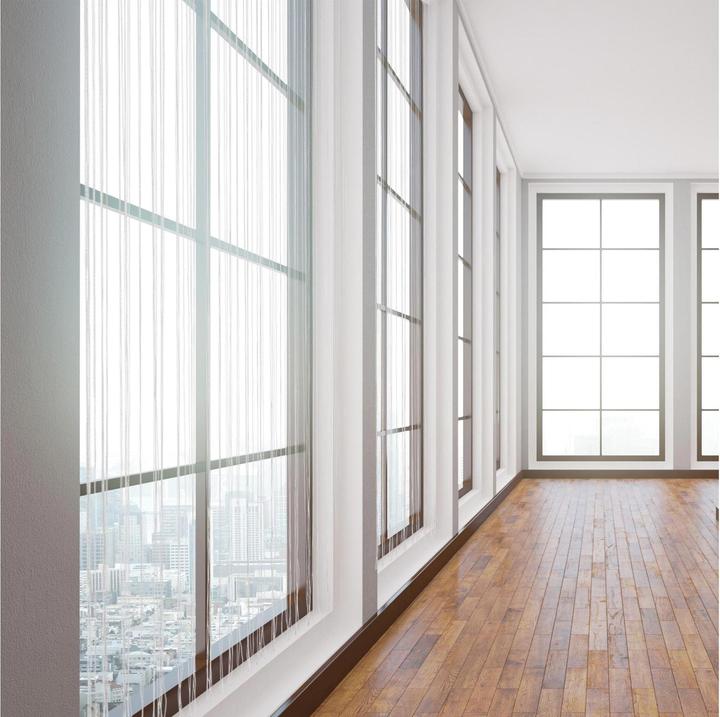 Actual product image Relaxdays White String Curtains (90 x 245 cm)