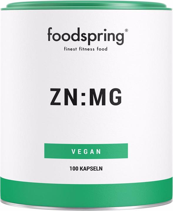 Foodspring Zn:Mg (1 Stück, Kapseln, 100 g)
