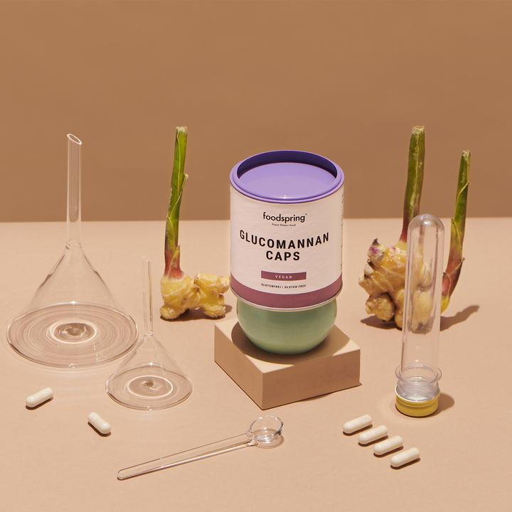 Produktbild Foodspring Glucomannan Kapseln (120 Stück, Kapseln, 83 g)