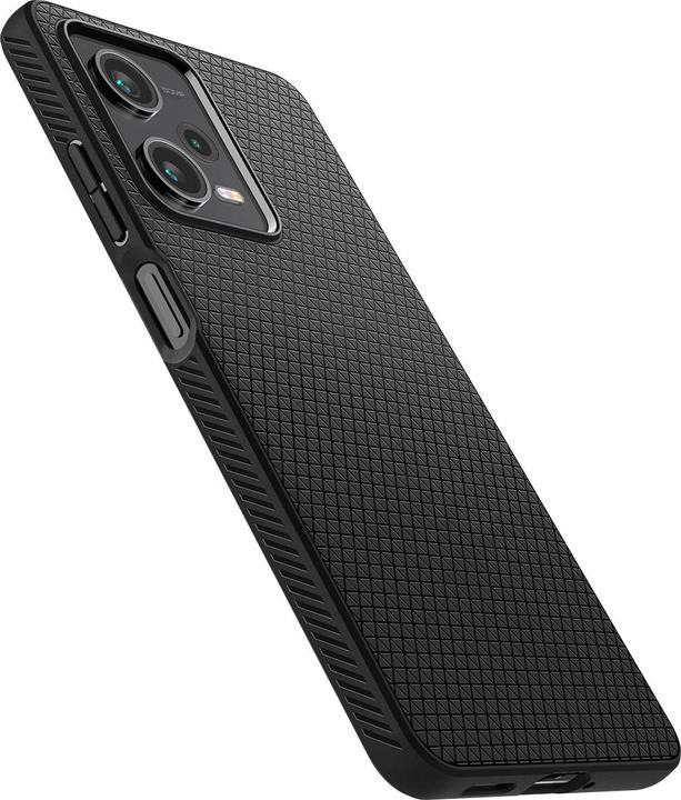 Immagine prodotto Spigen Liquid Air - Custodia per Xiaomi Redmi Note 12 Pro 5G / POCO X5 Pro 5G (Czarny) (Xiaomi Poco X5 Pro, Xiaomi Redmi Note 12 Pro 5G)