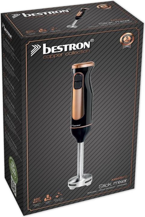 Image du produit Bestron Mixeur plongeant, cuivre