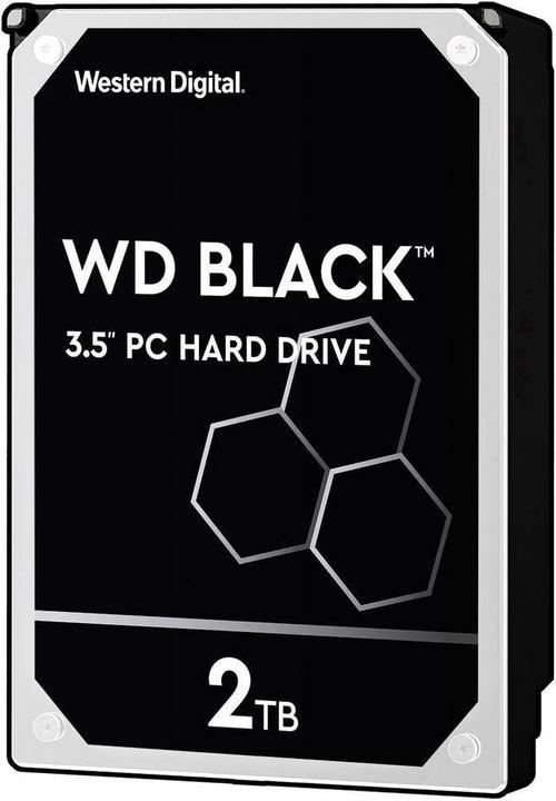 Produktbild WD Interne Festplatte 8.9 cm (3.5 Zoll) Black™ 2 TB SATA III Bulk (2 TB, 3.5")