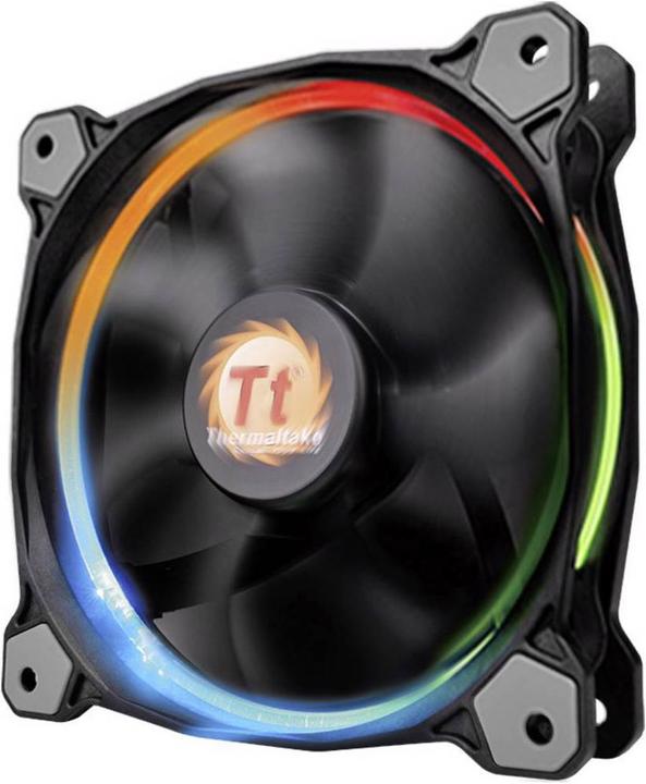 Actual product image Thermaltake PC case fan Riing 12 LED R case fan (120 mm, 1 x)