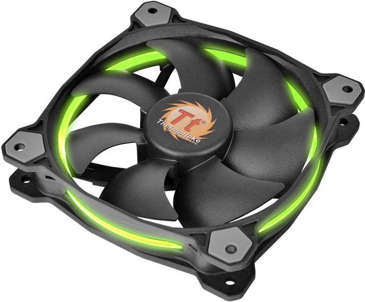 Actual product image Thermaltake PC case fan Riing 12 LED R case fan (120 mm, 1 x)