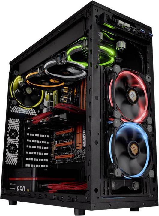 Actual product image Thermaltake PC case fan Riing 12 LED R case fan (120 mm, 1 x)