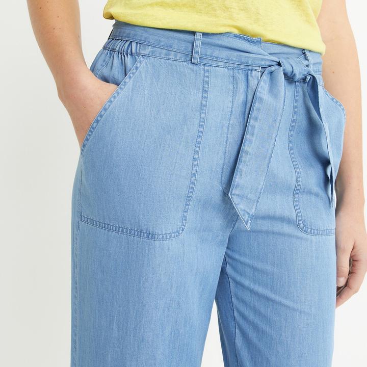 Immagine prodotto Anne Weyburn Pantaloni larghi in denim chiaro (XS)
