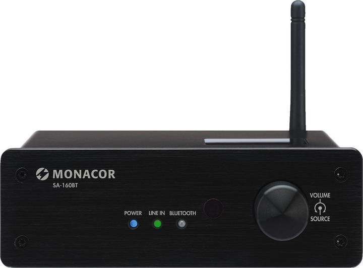 Monacor SA-160BT - 2.0 channels - 60 W - 99 dB - 30 W - 20 - 20000 Hz - terminal block connection (Amplifier)