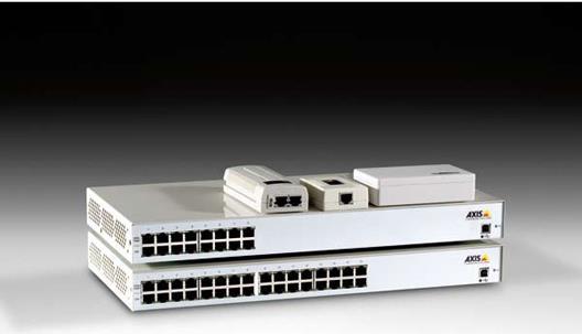 Actual product image Axis 5012-002, Power over Ethernet Midspan, 16 Port (16 Ports)