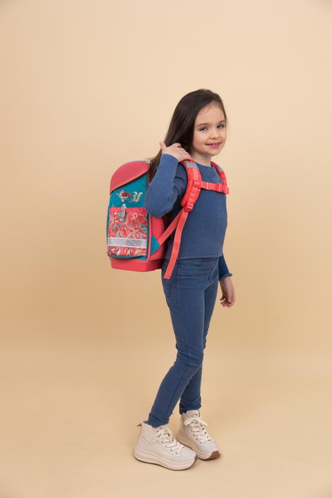 Image du produit Belmil Classy Schulranzen Set 4teilig mit Brustgurt (19 l)