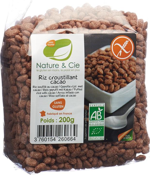 Immagine prodotto Nature et Cie Riso al cioccolato Crispie (200 g)