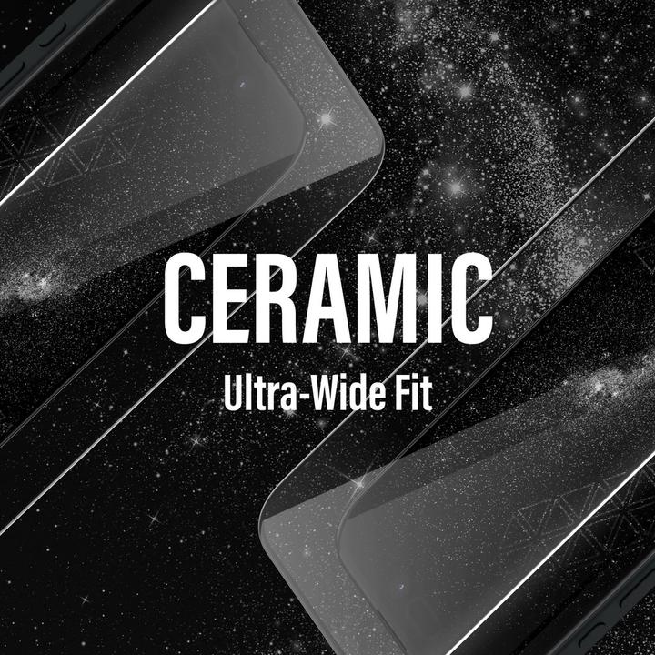 Image du produit PanzerGlass Ceramic Protection Ultra-Wide Fit (1 pièce(s), Apple iPhone 15, Apple iPhone 16)