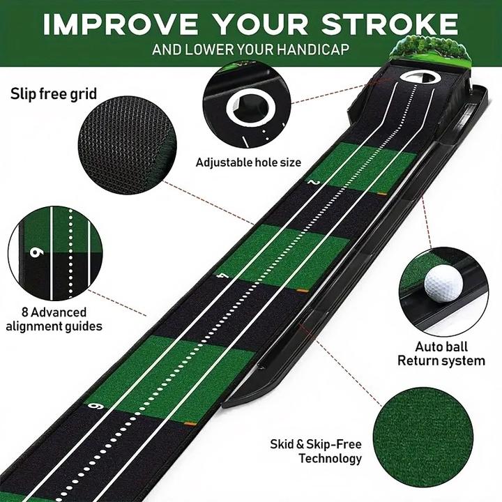 Immagine prodotto Cbx Golf Putting Matte mit Auto Return