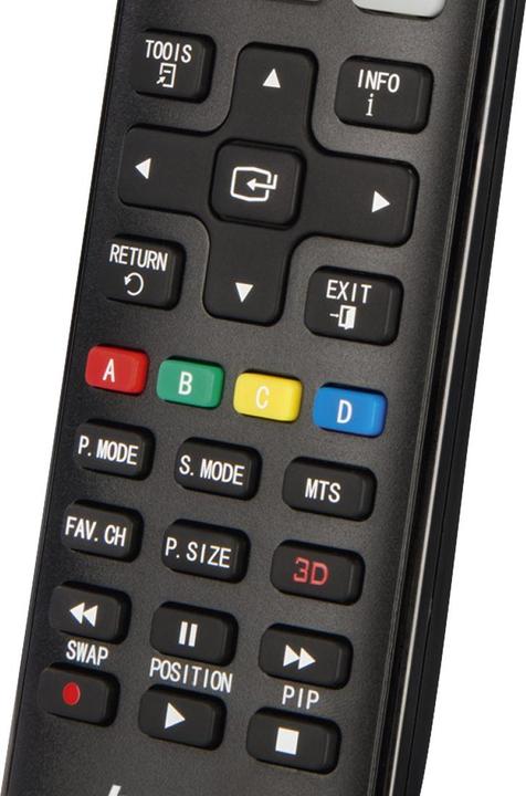 Produktbild Hama Universal-Fernbedienung für Samsung TVs, IR, lernfähig, leuchtende Tasten (Universal Fernbedienung, Infrarot)