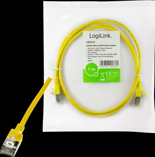 Actual product image LogiLink Network cable (STP, CAT6a, 5 m)