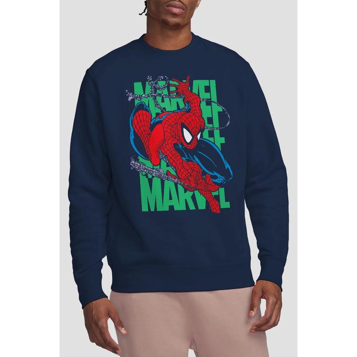 Immagine prodotto Spiderman Wall Crawling Felpa Adulto Unisex (XL)