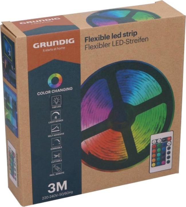Immagine prodotto Grundig Striscia led RGB 60Led/metro PL (300 cm, Interno)