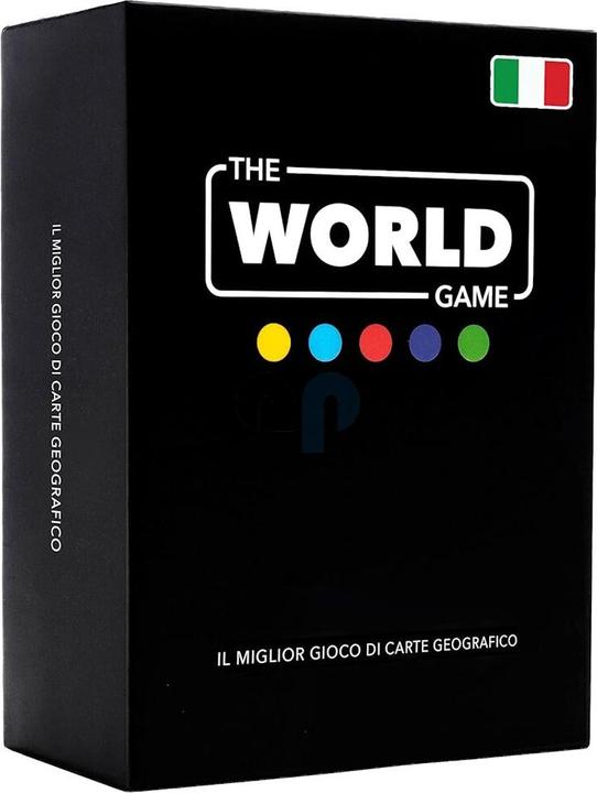 Actual product image The World Game Gioco di Carte Geografia (Italian)