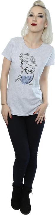 Immagine prodotto Disney Frozen Elsa Sketch Mono Maglietta Donna (XS)