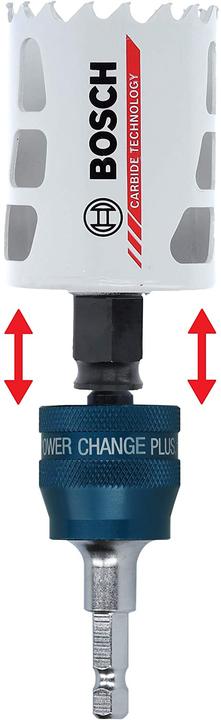 Produktbild Bosch Professional Zubehör Lochsägen-Set Universal. Endurance for Heavy Duty.Carbide. 8-teilig (22 mm, 25 mm, 35 mm, 40 mm, 68 mm, 51 mm)