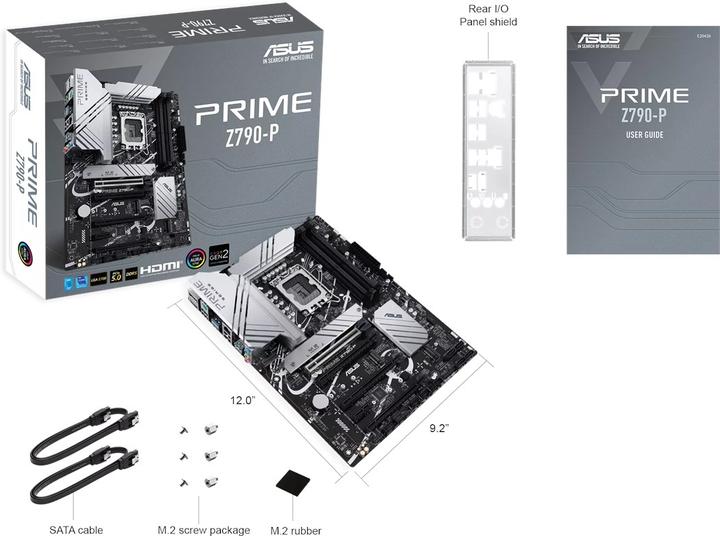 Productafbeelding ASUS PRIME Z790-P (LGA 1700, Intel Z790, ATX)