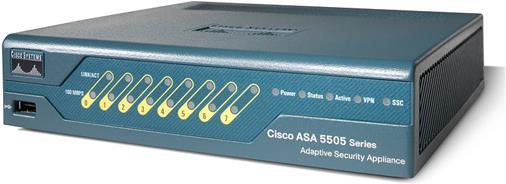 Actual product image Cisco ASA 5505 Bundle, Firewall Edition Unlimited User