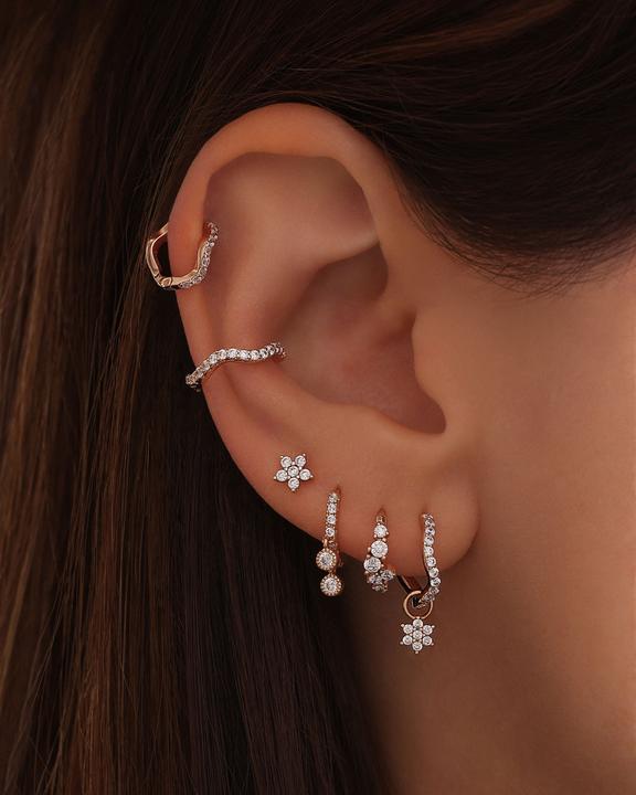 Immagine prodotto Fleur de nuit Amaya pezzo singolo (Argento 925)