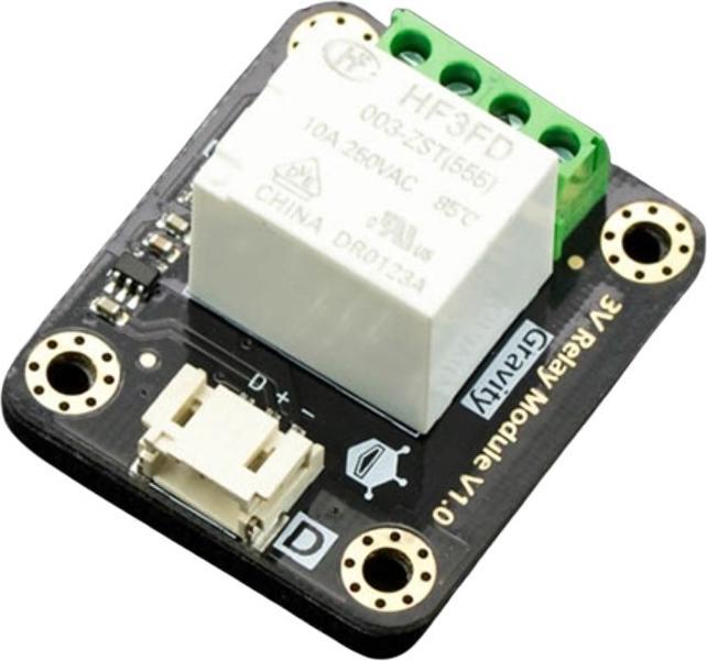 Image du produit DFRobot Module de relais Gravity 10A 3.3-5V Logique Compatible