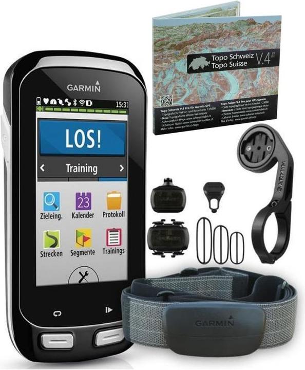 Actual product image Garmin Edge 1000 Pack + Topo Switzerland (Europe, Topo Switzerland)