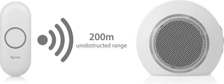 Immagine prodotto Byron Set di gong DBY-23522 Plug-In wireless (Senza fili)