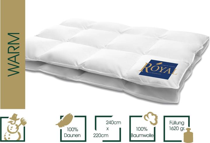Actual product image Hanskruchen Royal (1620 g, 240 x 220 cm)