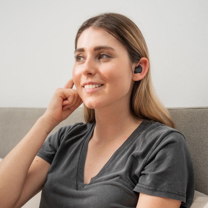 Produktbild InnovaGoods Unsichtbare Mini-Schlafkopfhörer Sonighty (5 h, Kabellos)