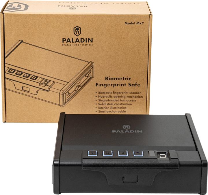 Produktbild Paladin Biometrischer Fingerabdruck Safe