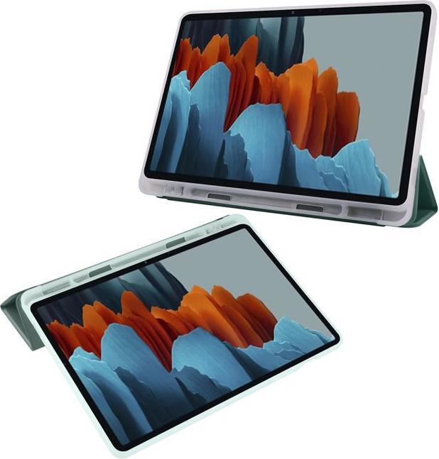 Produktbild MU Classic Dreifach faltbare Hülle mit Stylus Halterung (Galaxy Tab S7)
