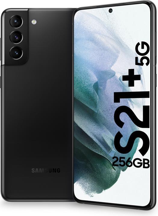 Actual product image Samsung Galaxy S21+ EU (256 GB, Phantom Black, 6.70", Dual SIM, 12 Mpx, 5G)