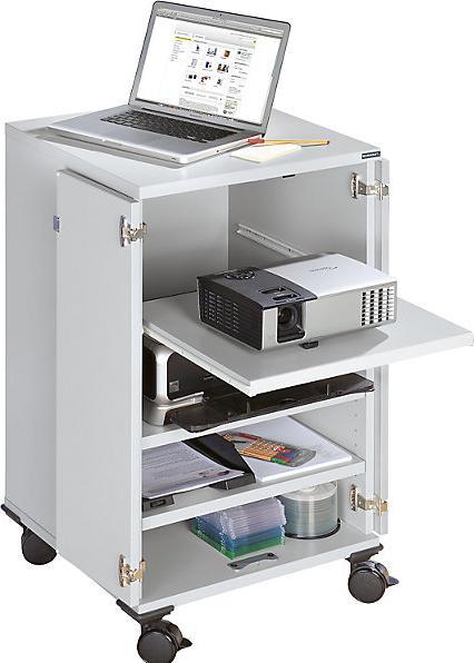 Actual product image eurokraft pro Multimedia trolley, mobile (75 x 53.5 x 115 cm)