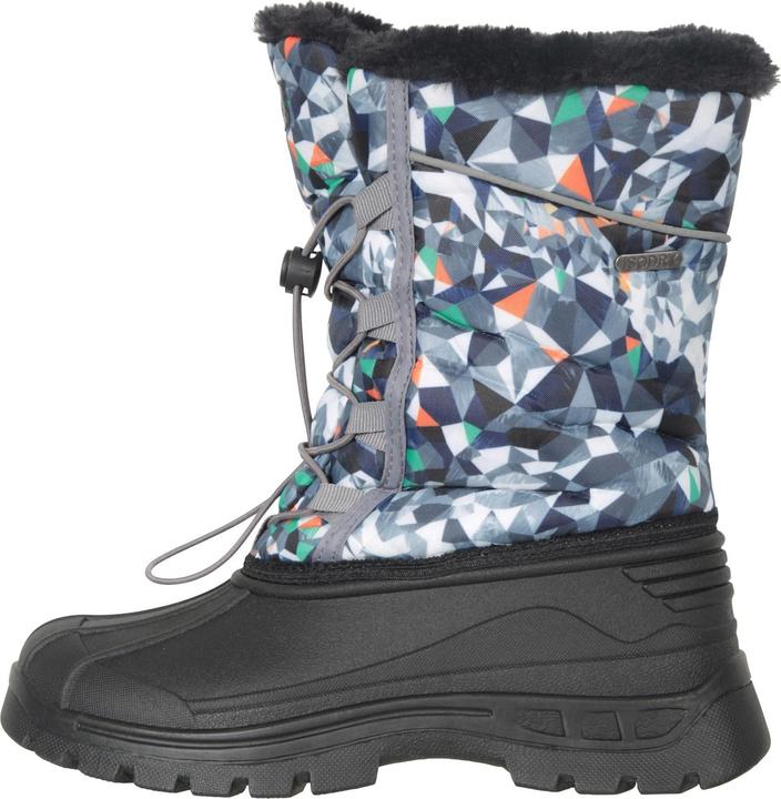 Actual product image Mountain Warehouse Childrens/Kids Whistler Adaptive Printed Snow Boots (33)